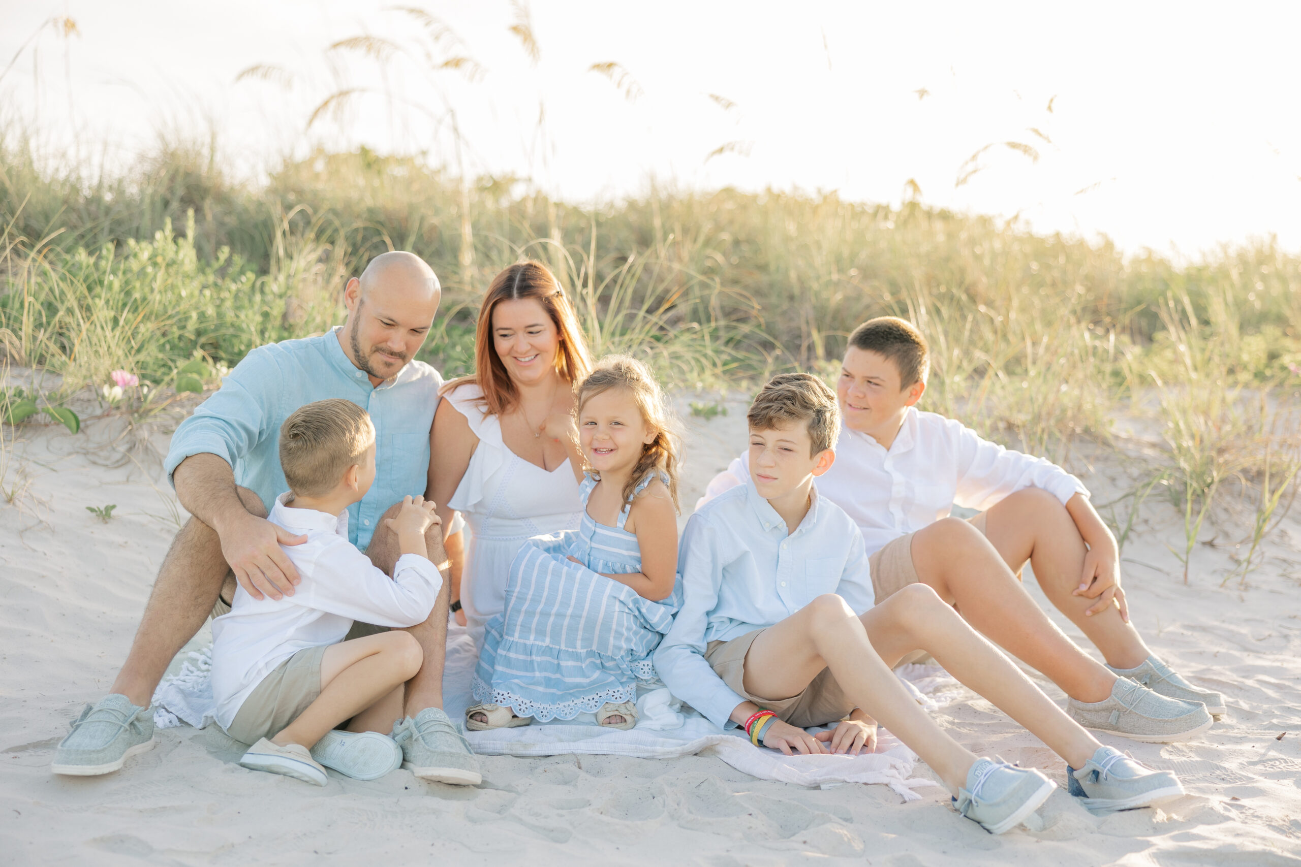 Jetty park family photo shoot