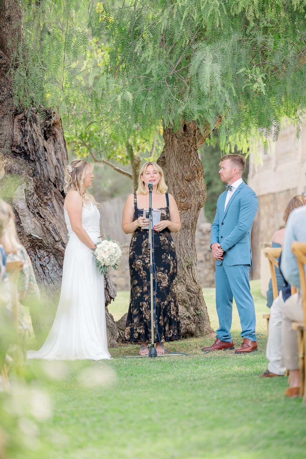 bride and groom mallorca wedding