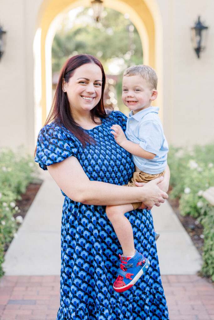 family portrait at rollins college