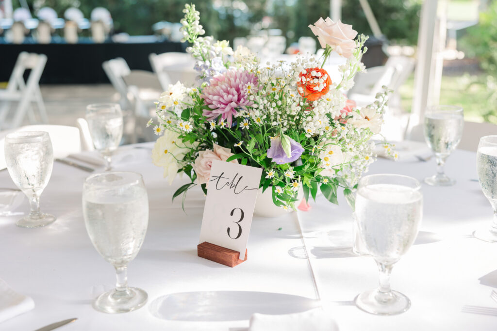 Spring bridal bouquet colorful elegant wedding flowers