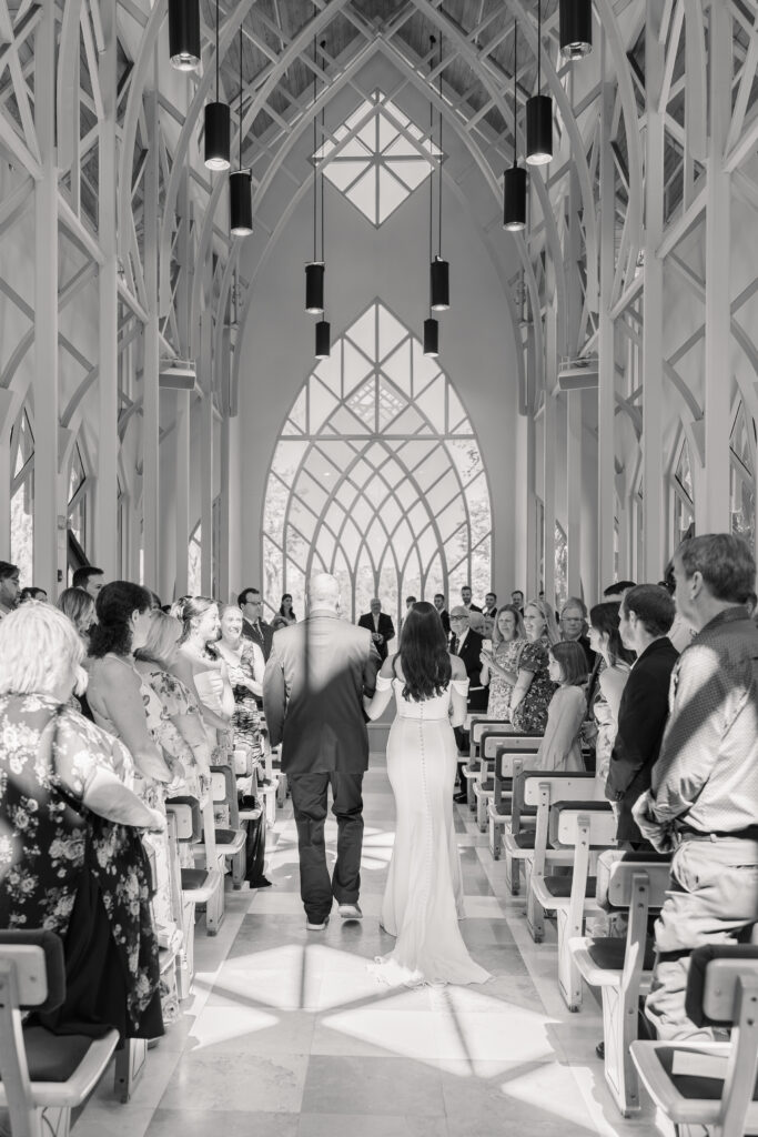 baughman center walk down the aisle